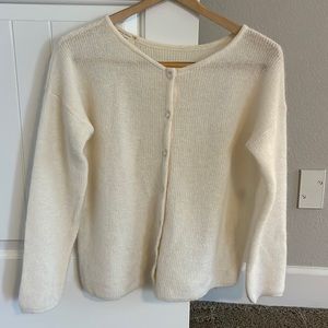 Sézane Gaspard Jumper in White
